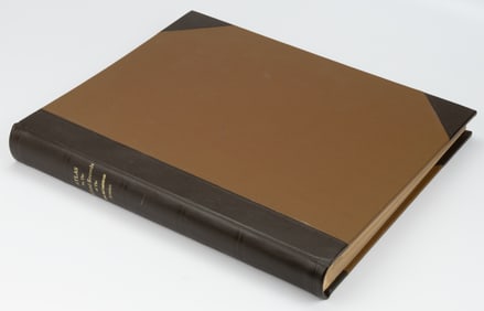 ANTIQUARIAN CIVIL WAR CONFEDERATE AND UNION ATLAS / MAPS, BOUND VOLUME