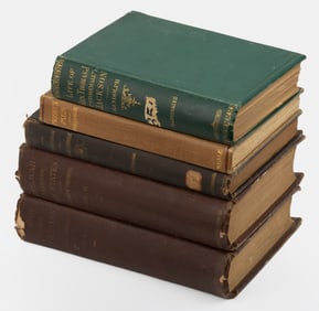 ANTIQUARIAN CIVIL WAR HISTORICAL VOLUMES, LOT OF FIVE