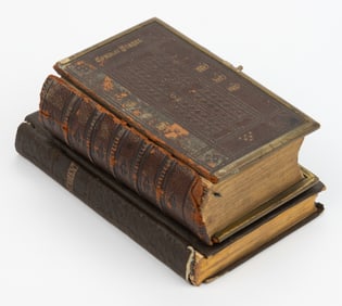 CIVIL WAR POCKET PRAYER BOOKS / TESTAMENTS, LOT OF TWO