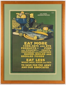 L. N. BRITTON (AMERICAN, 1859-1934) WORLD WAR I / WWI PROPAGANDA POSTER