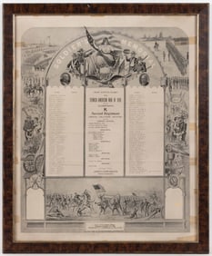 STAUNTON, SHENANDOAH VALLEY OF VIRGINIA SPANISH-AMERICAN WAR SOLDIER'S MEMORIAL PRINT