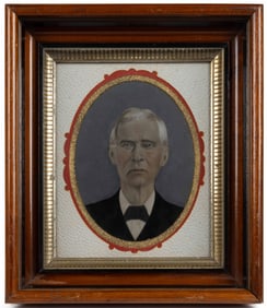 VIRGINIA IDENTIFIED WHOLE-PLATE TINTYPE PORTRAIT