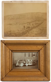 BALTIMORE AND AN UNIDENTIFIED PHOTOGRAPH, LOT OF TWO