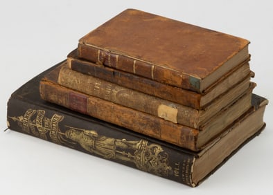 ANTIQUARIAN UNITED STATES MILITARY HISTORY VOLUMES, LOT OF FIVE