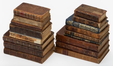 ANTIQUARIAN EUROPEAN LITERATURE VOLUMES, LOT OF 17