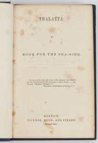ANTIQUARIAN AMERICAN / BRITISH LITERARY COMPILATION VOLUME