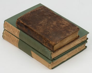 ANTIQUARIAN AMERICAN TRAVEL VOLUMES, LOT OF THREE