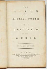 ANTIQUARIAN ENGLISH POETRY VOLUME