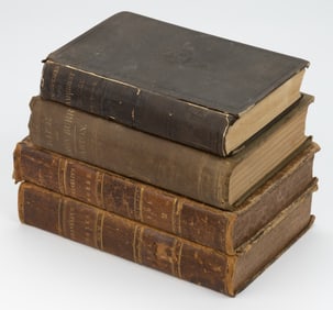 ANTIQUARIAN AMERICAN HISTORICAL VOLUMES, LOT OF FOUR