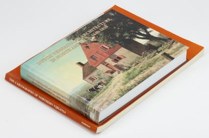 ASSORTED ARCHITECTURE AND CARTOGRAPHY REFERENCE BOOKS, LOT OF TWO