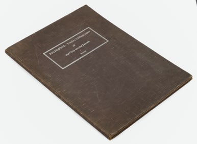 THEODORE B. WHITE (VIRGINIA, 1902-1978) RICHMOND, VIRGINIA FOLIO