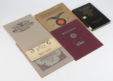 RICHMOND, VIRGINIA ADVERTISING BOOKLETS / TRADE CATALOGUES, LOT OF SEVEN