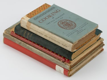 VIRGINIA COOK BOOK VOLUMES, LOT OF SIX