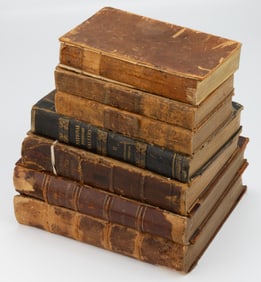ANTIQUARIAN AMERICAN HISTORICAL VOLUMES, LOT OF SEVEN