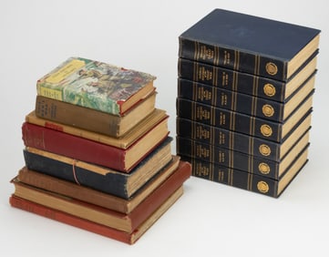 ANTIQUARIAN AND VINTAGE WORLD WAR I / WWI HISTORICAL VOLUMES, LOT OF 15