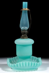 NAILSEA / VERRE MOIRE MINIATURE LAMP