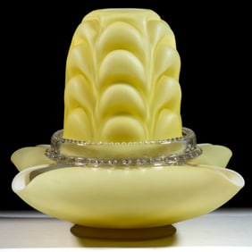 REVERSE DRAPE SATIN CASED FAIRY LAMP