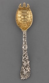 GORHAM FIGURAL STERLING SILVER TERRAPIN FORK