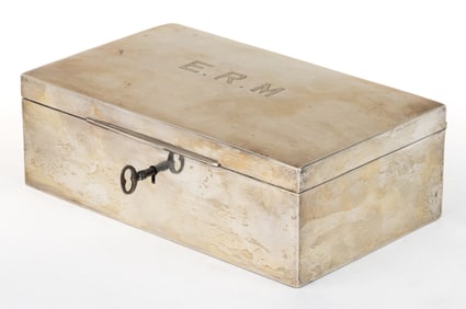 AHRENDT & KAUTZMAN STERLING SILVER CIGARETTE, OR OTHER, BOX