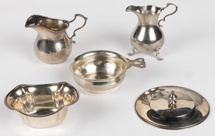 R. BLACKINTON CO. AND OTHER STERLING SILVER ARTICLES, LOT OF FIVE