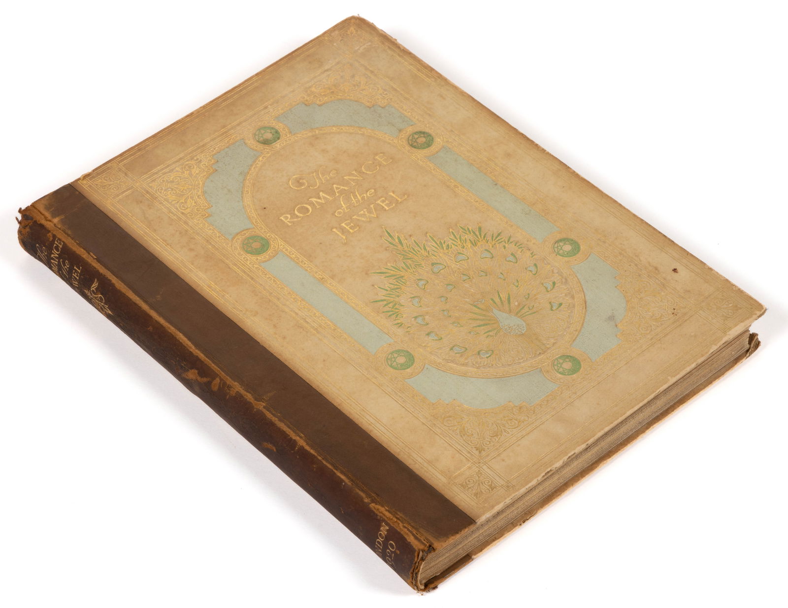 ANTIQUE JEWELS / GEMSTONES REFERENCE VOLUME WITH JOHN DAVIS BOOK PLATE: ANTIQUE JEWELS / GEMSTONES REFERENCE VOLUME WITH JOHN DAVIS BOOK PLATE, The Romance of the Jewel, by Francis Stopford, London; Mappin & Webb, Ltd.; additional text to the title page "PRI