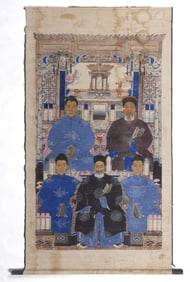 CHINESE ANCESTRAL SCROLL PAINTING