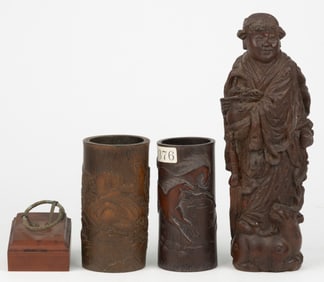 ASSORTED CHINESE ARTICLES, LOT OF FOUR