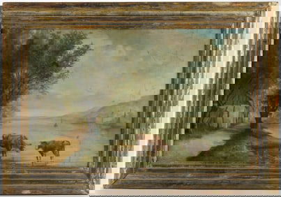 CONTINENTAL SCHOOL (19TH CENTURY) LANDSCAPE PAINTING