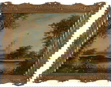 BRITISH SCHOOL (19TH CENTURY) LANDSCAPE PAINTING