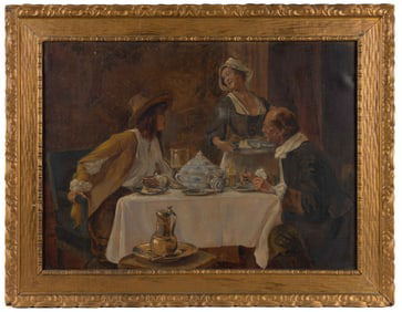 CONTINENTAL SCHOOL (20TH CENTURY) GENRE SCENE