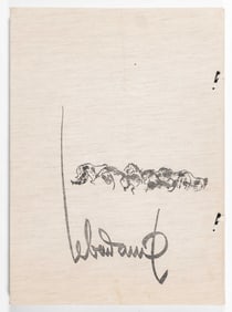 HOI LEBADANG (VIETNAMESE / FRENCH, 1921-2015) 10 HORSES BOXED SET OF PRINTS