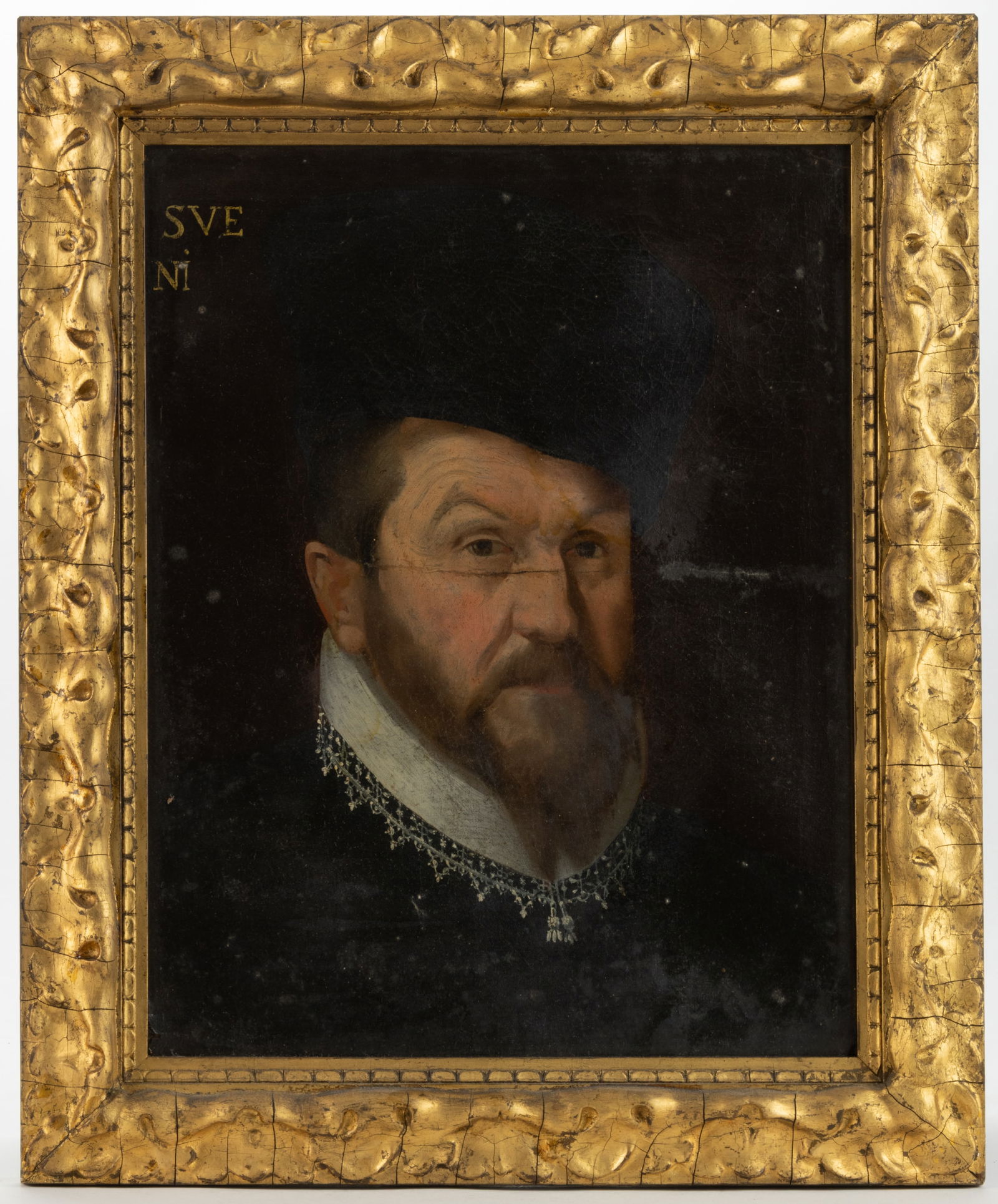 CONTINENTAL SCHOOL (19TH CENTURY) OLD MASTER-STYLE PORTRAIT OF A GENTLEMAN (1 of 5)