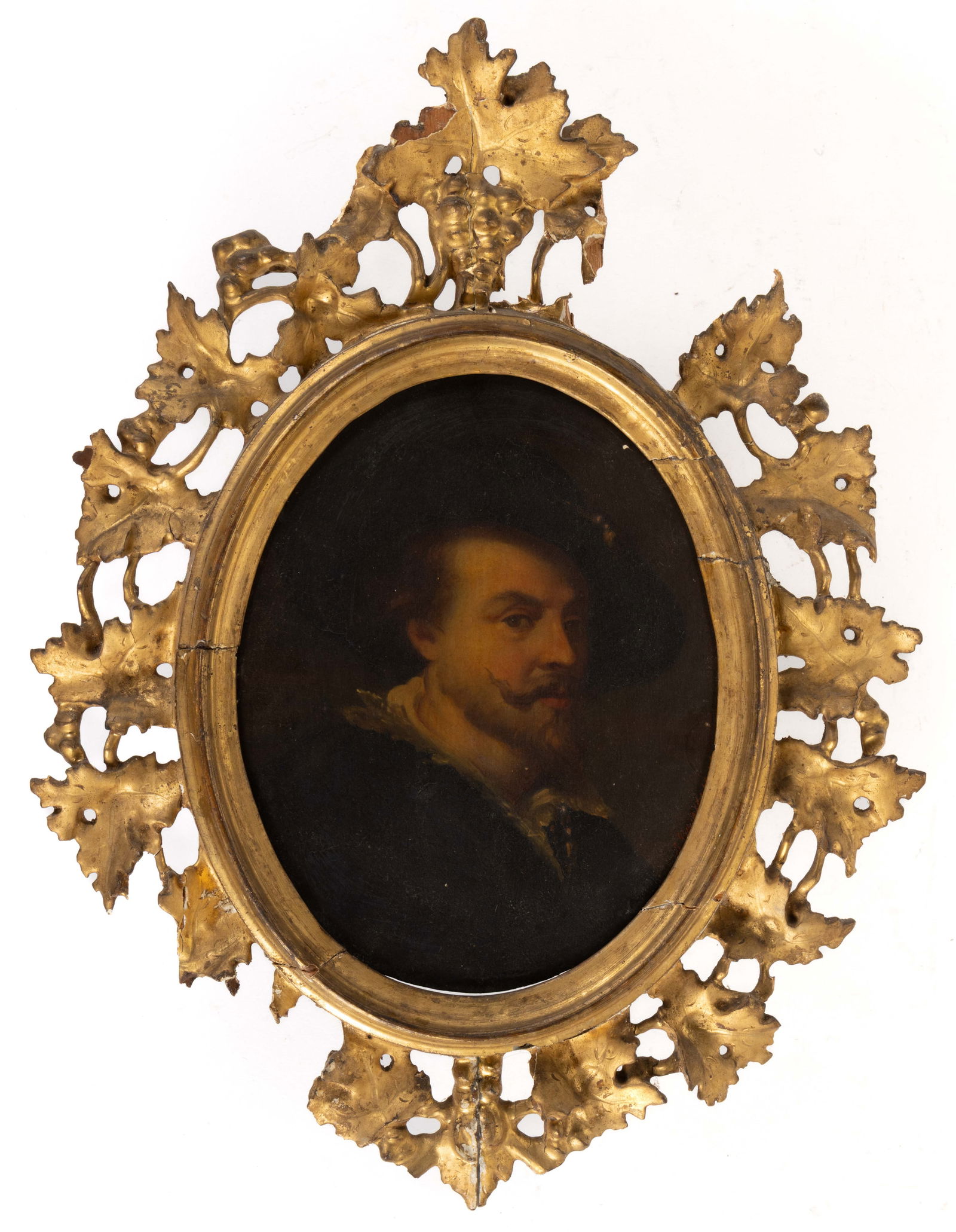 CONTINENTAL SCHOOL (19TH CENTURY) OLD MASTER-STYLE PORTRAIT (1 of 3)