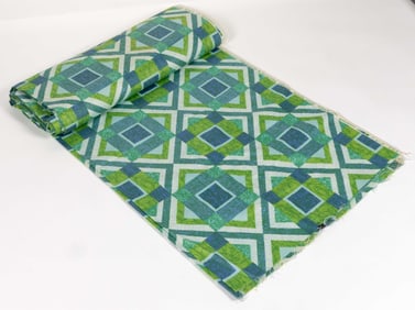 VINTAGE COHAMA "CEYLON" SCREEN PRINT FABRIC