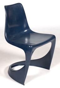 STEEN OSTERGAARD FOR CADO NIELAUS 290 INJECTION-MOLDED CANTILEVER CHAIR