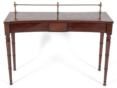 ENGLISH REGENCY-STYLE MAHOGANY SERVER
