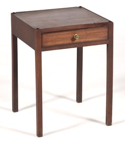 ENGLISH GEORGIAN III MAHOGANY SIDE STAND / TABLE