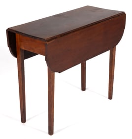 NEW ENGLAND BIRCH FALL-LEAF BREAKFAST TABLE