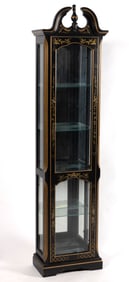 CHINOISERIE-STYLE CURIO CABINET