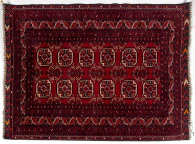 SEMI-ANTIQUE PERSIAN SCATTER RUG