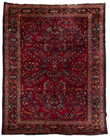 SEMI-ANTIQUE PERSIAN SCATTER RUG