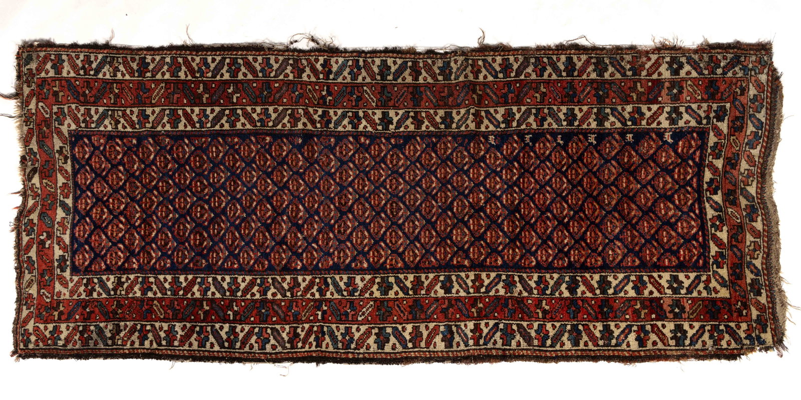 SEMI-ANTIQUE PERSIAN KURDISH RUNNER RUG (1 of 4)