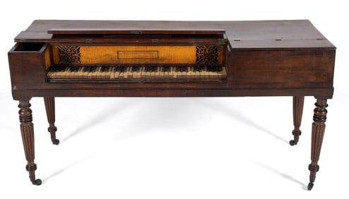 JOHN BROADWOOD & SONS (ENGLISH, ACTIVE 18TH AND 19TH CENTURY) SQUARE PIANO / PIANOFORTE