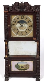 BIRGE, CASE & CO., BRISTOL, CONNECTICUT, CLASSICAL MANTEL / SHELF CLOCK