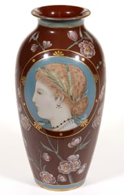 ENGLISH MINTONS ART POTTERY STUDIO CERAMIC VASE