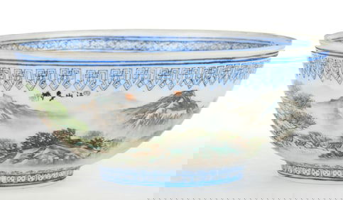CHINESE PORCELAIN EGG SHELL BOWL