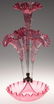 VICTORIAN CRANBERRY GLASS EPERGNE