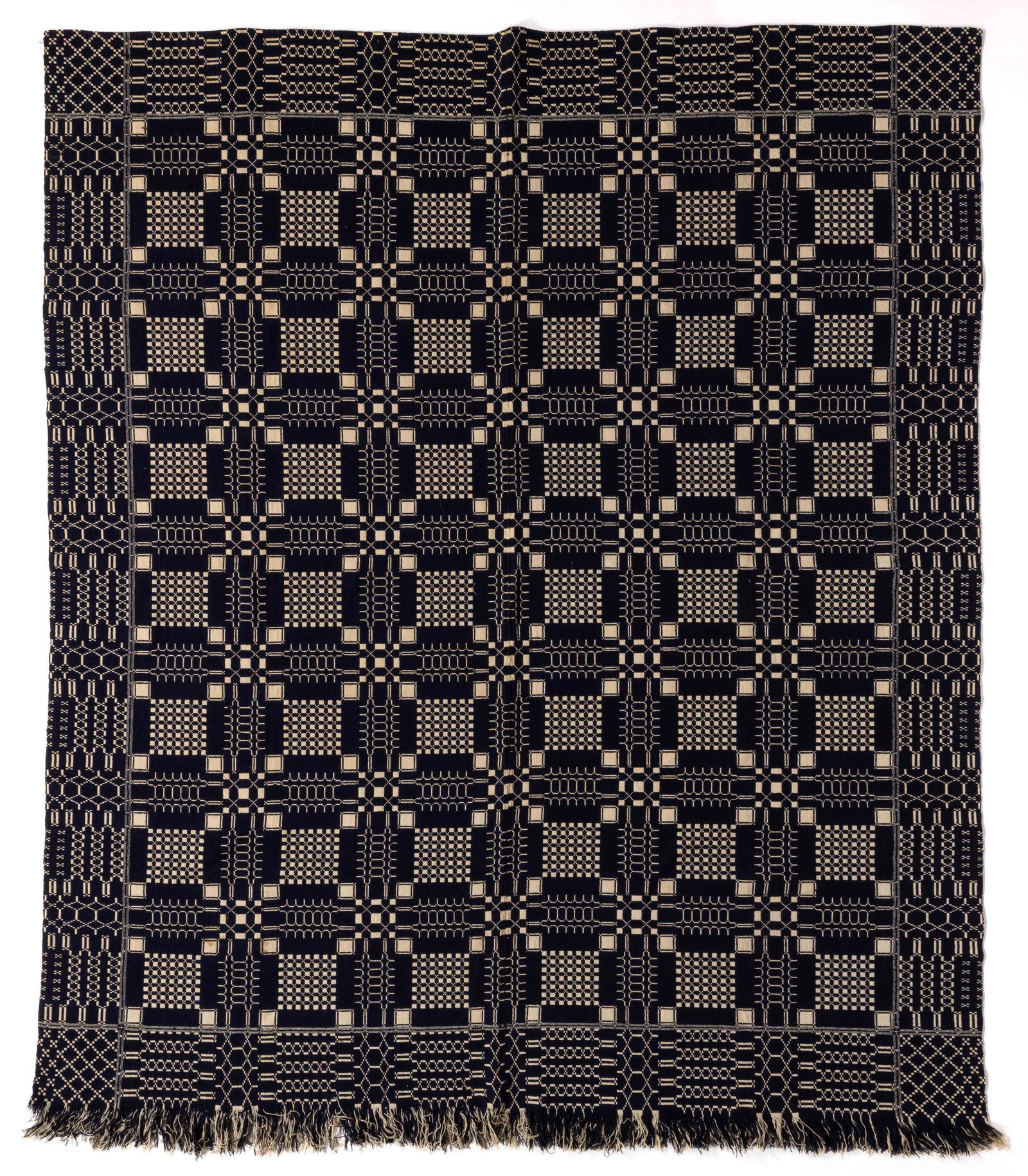 MID-ATLANTIC DOUBLE WEAVE COVERLET (1 of 5)
