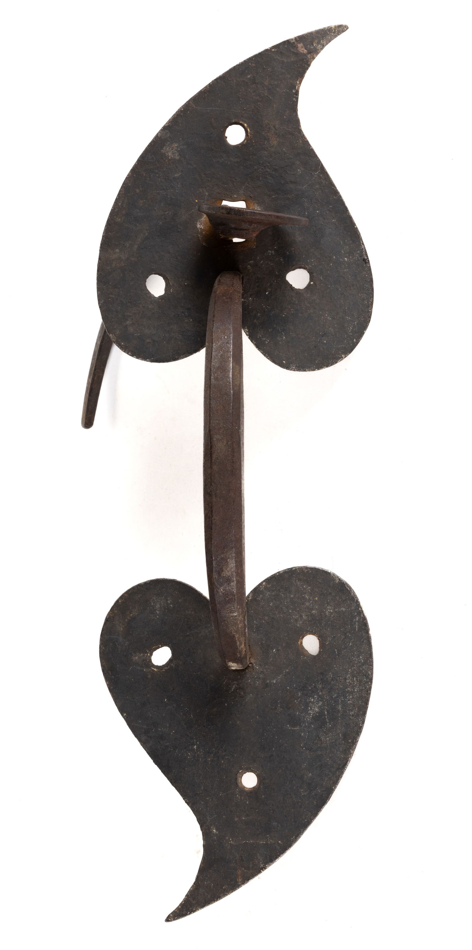 AMERICAN WROUGHT-IRON SUFFOLK-STYLE DOOR HARDWARE THUMB LATCH (1 of 2)