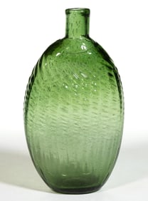 PATTERN-MOLDED HALF-POST PITKIN-TYPE FLASK